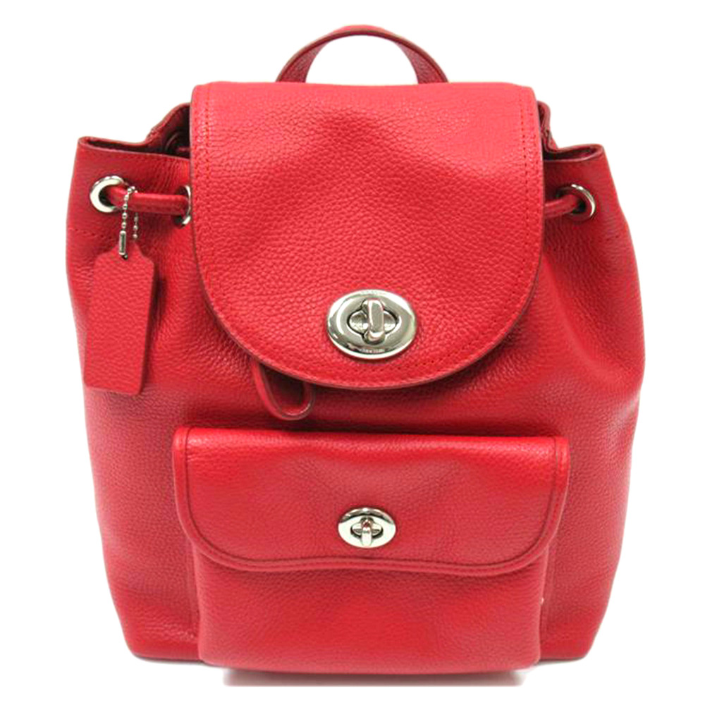 Coach Leather Rucksack